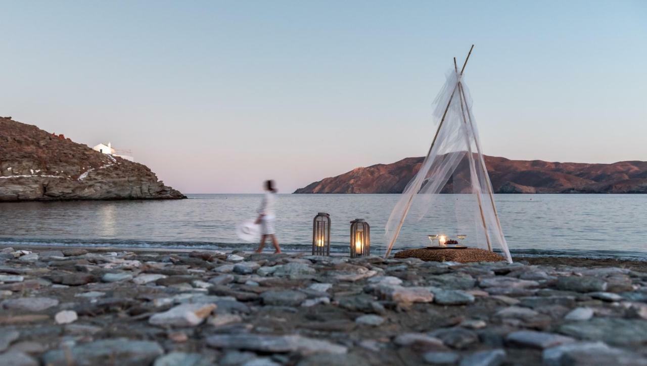 Eneos Kythnos Beach Villas-Elegant And Comfort Villas Exteriör bild